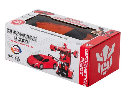 Samochód RC Autobot Transformacja 2w1 1:20 pomarań na Arena.pl
