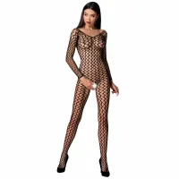 passion bs068 bodystocking damski czarny z koronką one size