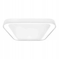 Lampa Wisząca QUADRO Biały 66W LED 50cm Lampa Sufitowa Do Pokoju Do Domu