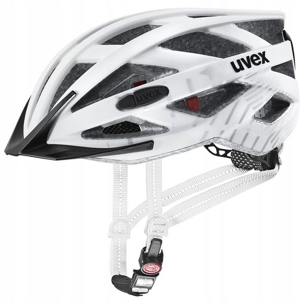 KASK ROWEROWY UVEX CITY i-vo 52-57cm BIAŁO-CZARNY zdjęcie 11