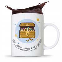 Kubek Prezent Dla Zegarmistrza Taki To Skarb Z Nadrukiem Ze Zdjęciem