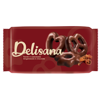 Delisana Pierniki precle w czekoladzie deserowej 400g
