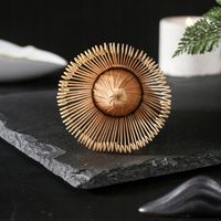 Zestaw prezentowy do herbaty matcha 7-częściowy zestaw podstawka łyżeczka