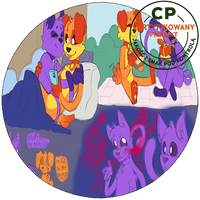 Opłatek na tort Catnap