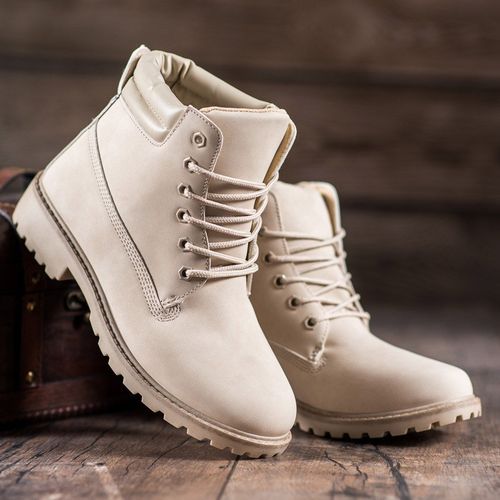 Beżowe Traperki r.36 na Arena.pl