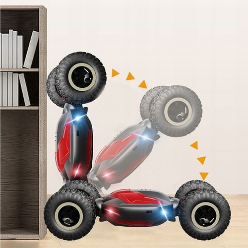 SAMOCHÓD ZDALNIE STEROWANY RC AUTO TWIST CAR STUNT 4X4 PREZENT DLA DZIECI na Arena.pl