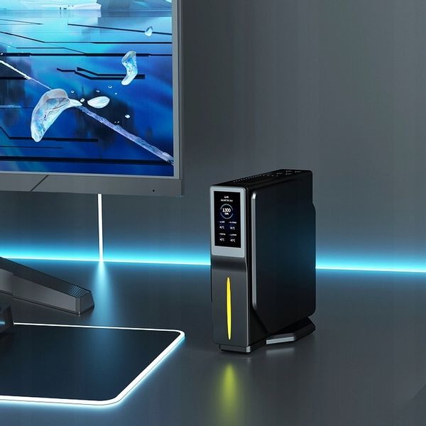Mini komputer, Intel N95, 512GB SSD,16GB RAM, Win11 Pro,WiFi,LED, MK-N95-S1 zdjęcie 8