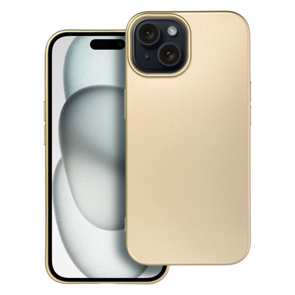 Futerał METALLIC do IPHONE 15 złoty zdjęcie 1
