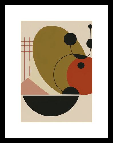 Plakat 29,7x42cm Geometryczny Balans na Arena.pl