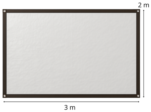 PLANDEKA PRZEZROCZYSTA 2x3m 210g/m2 [PLANDEKA1] na Arena.pl