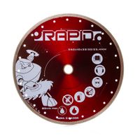 TARCZA DIAMENTOWA 350x10x/32/30/25,4 MM RAPID SILENT CUT RED