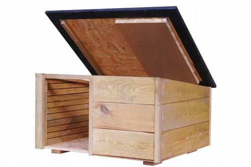 Buda dla psa ocieplana, przedsionek, złożona SPP na Arena.pl