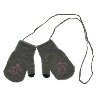 Rękawiczki dla dzieci Scorpio jednopalczaste Unicorn Szare 14