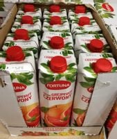 Fortuna Nektar czerwony grejpfrut 1l - karton