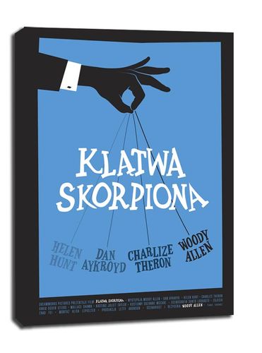 Woody Allen Klątwa Skorpiona - obraz na płótnie 30x40 cm na Arena.pl