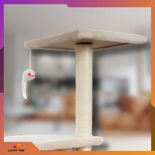Drapak dla kota duży wysoki drzewko domek budka legowisko słupek mysz walec na Arena.pl