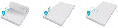 MATERAC pocket strefowy SUPER TWARDY 3X KOKOS H4/H5 90x200 23 cm na Arena.pl