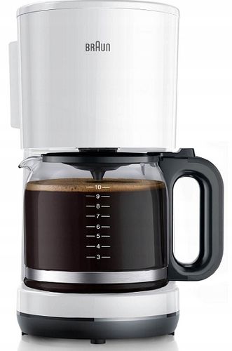 Ekspres do kawy przelewowy Braun KF1100 WH (NK) na Arena.pl