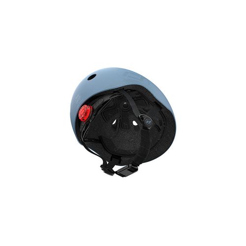Kask dla dzieci Scootandride M-L dla nastolatków Steel 55-59 cm na Arena.pl