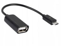 2 x Przejściówka USB adapter USB microUSB OTG Kabel