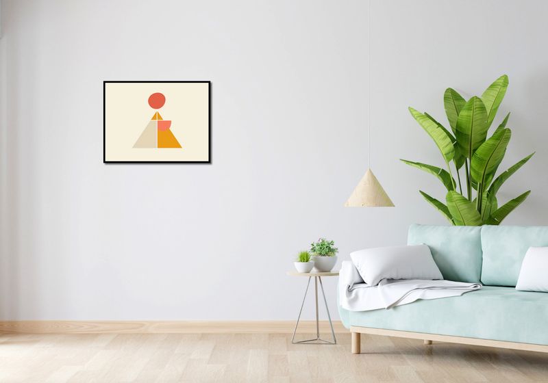 Plakat 65x50cm Piramida Równowagi zdjęcie 4