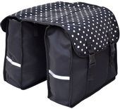 SAKWA NA BAGAŻNIK ROWEROWY, TORBA ROWEROWA 2x15L