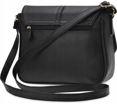 Piękna Torebka Damska Na Ramię Listonoszka A5 Skóra Pasek Miejska Torba na Arena.pl