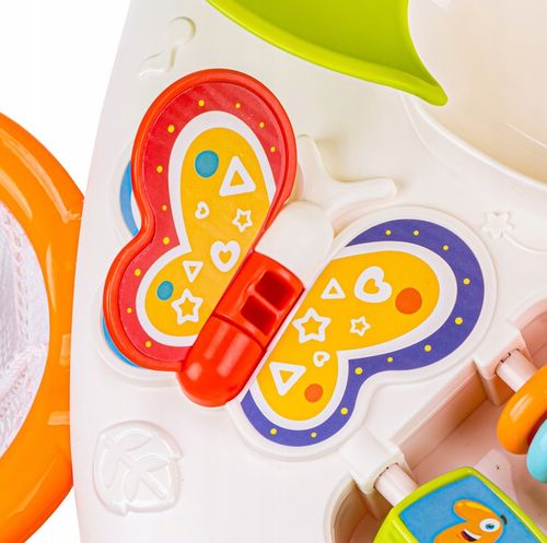 EDUKACYJNY interaktywny STOLIK ORGANKI ZJEŻDŻALNIA PIŁEK PIŁKI Liczydło na Arena.pl