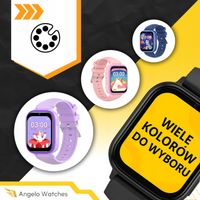 Smartwatch dla dzieci Angelo Watches A26 niebieski