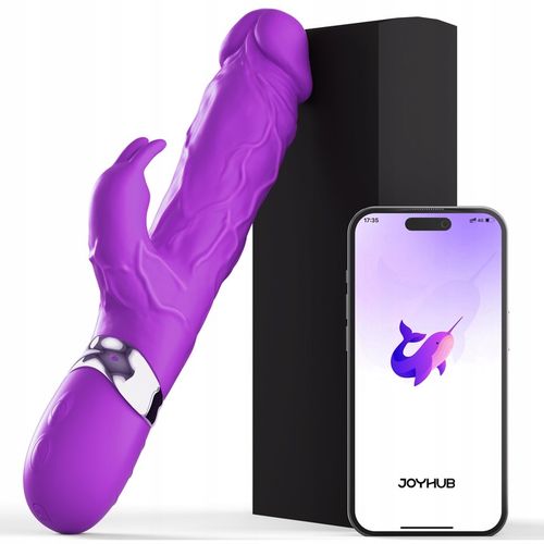 damski wibrator łechtaczk posuwisty z 7 różnymi funkcjami wibracji APP na Arena.pl