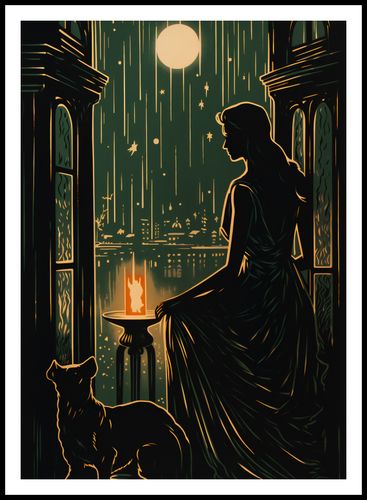 Plakat 67,5x95cm Nocne Szeptanie na Arena.pl