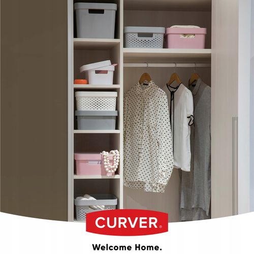 Curver Pojemnik Pudełko Z Pokrywką 4,5 L Różowy na Arena.pl