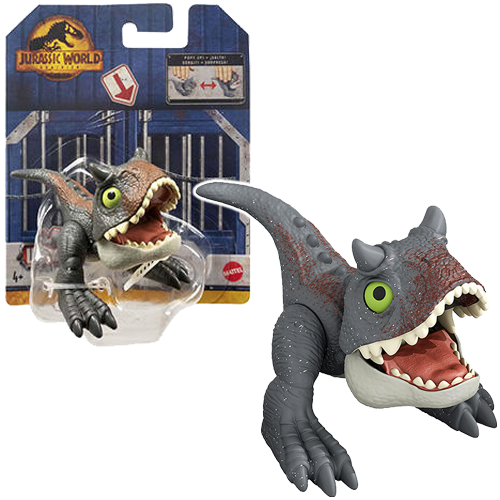 mattel jurassic world uncaged carnotaurus 8cm na Arena.pl