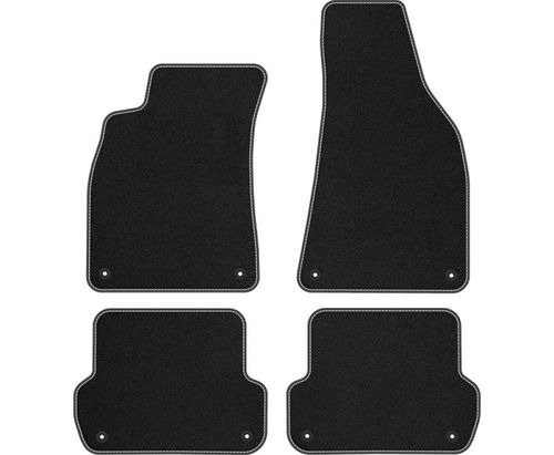 Dywaniki welurowe Premium AUDI A4 B6 B7 2001-2007 na Arena.pl