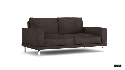 Sofa Torano 184cm brązowa ciemna  D2 na Arena.pl