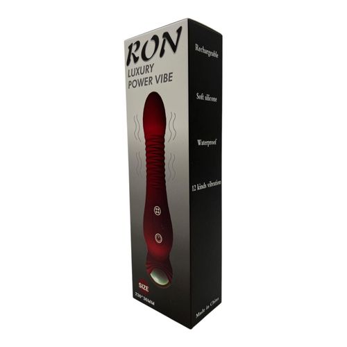 Power Escorts - Ron - Luxury Silicone Vibrator - Rechargeable na Arena.pl