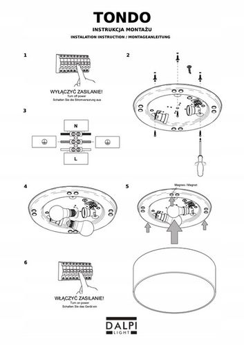 Plafon kremowy ecru duży 50cm abażur tkanina plexi 3xE27 do sypialni na Arena.pl
