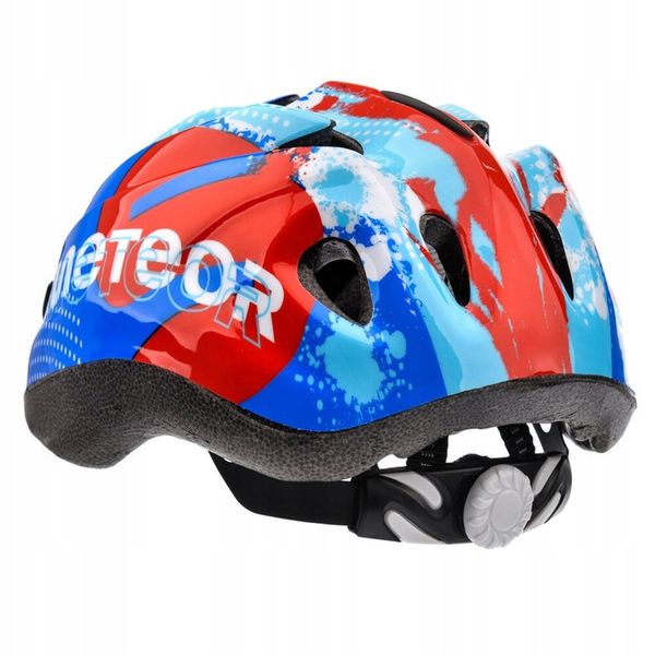 Kask rowerowy dla dzieci regulowany rower deska Meteor rozmiar M 52-56 cm zdjęcie 6