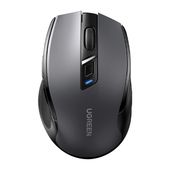 mysz bezprzewodowa ugreen mu006s bt+2.4ghz usb-c (czarna)