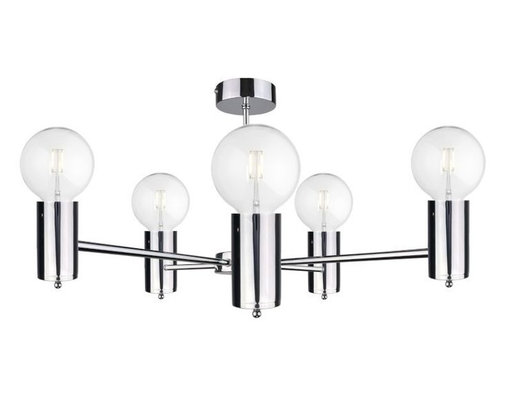 Lampa sufitowa 5xE27 ARDE SILVER zdjęcie 1