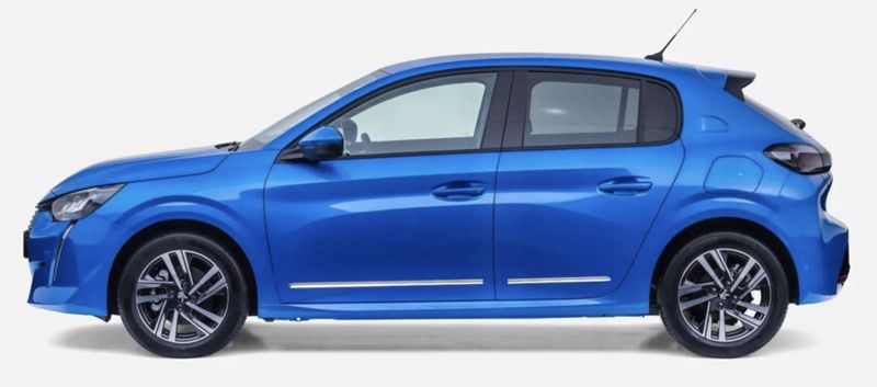 Opel Astra I - Listwy CHROM na drzwi boczne dekoracyjne chromowane zdjęcie 6