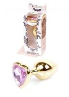 plug jewellery gold  heart plug  rose