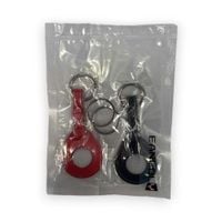 brelok do bagażu apple airtag 2szt. czarny czerwon