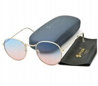 OKULARY PRZECIWSŁONECZNE Lenonki barwione UV400