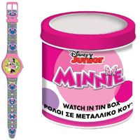 Zegarek Dziecięcy Minnie Mouse MINNIE  - TIN BOX Ø 33 mm