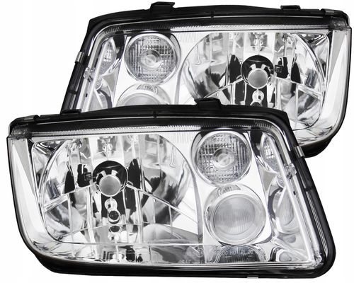 Reflektory lampy przednie chrom VW Bora I na Arena.pl
