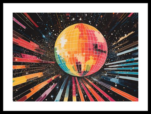 Plakat 42x29,7cm Disco Gra! na Arena.pl