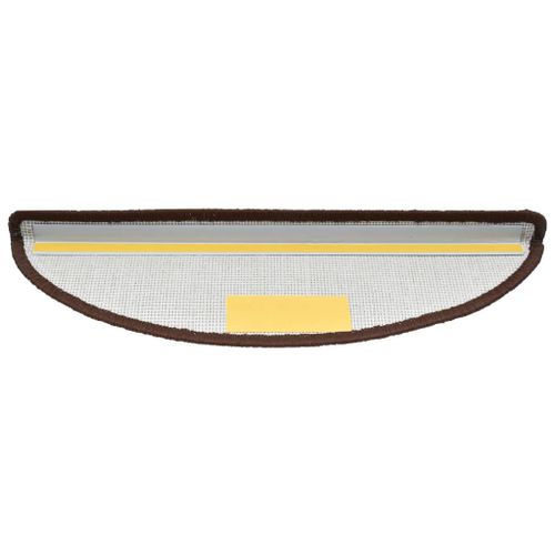 Nakładki na schody, 10 szt., 56x20 cm, brązowe na Arena.pl