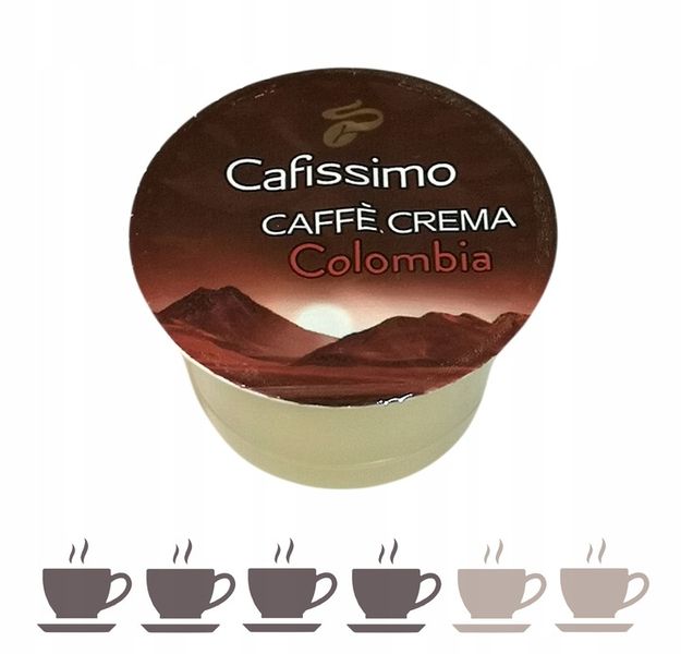Kapsułki Tchibo Cafissimo Caffe Crema COLOMBIA 96 zdjęcie 2