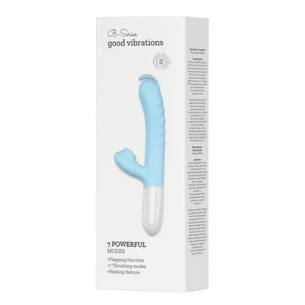 Silicone Vibrator 7 Powerful Modes - Flapping and 7 Thrusting Heating zdjęcie 1